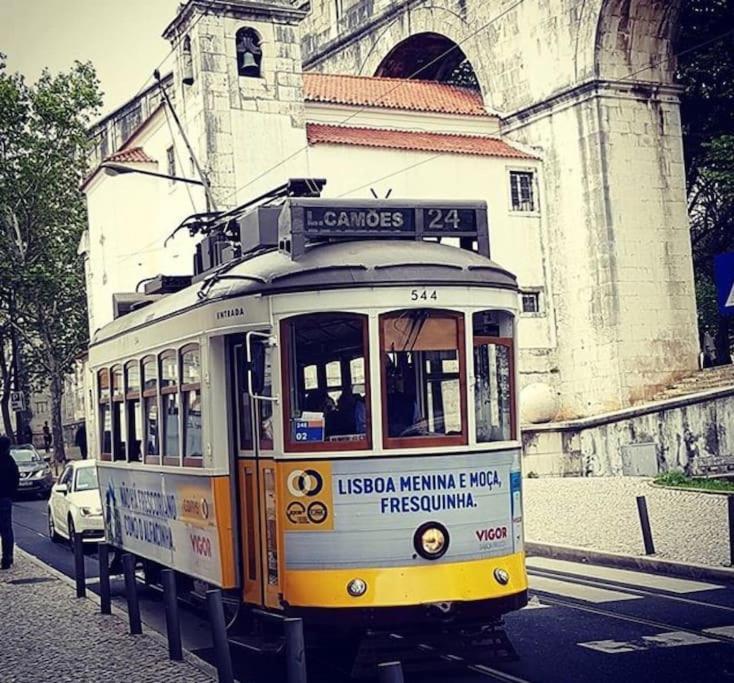 Apartamento Charming Terrace Flat Center And Trendy Location Lisboa Exterior foto